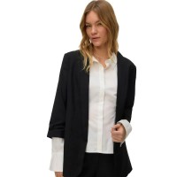 сако,дамски,сака,vero,moda,hailey,3,4,regular,blazer,black,(black)
