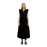 рокля,дамски,поли,и,рокли,selected,blair,ida,regular,sleeveless,long,dress,black,(black)
