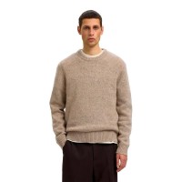 блуза,мъжки,пуловери,дамски,пуловери,selected,cody,knit,sweater,beige,(oatmeal,neps)