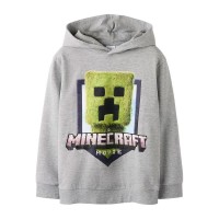 блуза,детски,блузи,name,it,ol,minecraft,regular,sweatshirt,grey,(grey,melange)