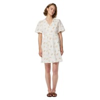 рокля,дамски,поли,и,рокли,pieces,emma,short,sleeve,short,dress,white,(bright,white,flower)