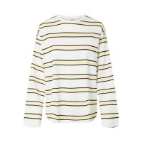 тениска,мъжки,тениски,дамски,тениски,pieces,mila,loose,long,sleeve,t,shirt,white,(french,vanilla,maritime,blue,cloud,dancer)