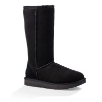обувки,дамски,боти,ugg,classic,tall,ii,boots,refurbished,black,(black)