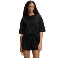 пижама,дамски,пижами,hugo,mesh,logo,10277442,pyjama,black,(black)