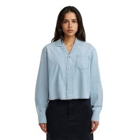 риза,с,дълъг,ръкав,дамски,ризи,мъжки,ризи,g,star,resort,boxy,relaxed,fit,long,sleeve,shirt,blue,(vintage,smithsonite)