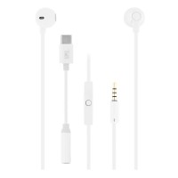 слушалки,слушалки,tnb,usb,c,earphones,white,(white)