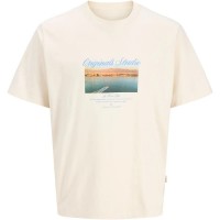 тениска,мъжки,тениски,дамски,тениски,jack,&,jones,norrebro,photo,short,sleeve,t,shirt,beige,(antique,white)