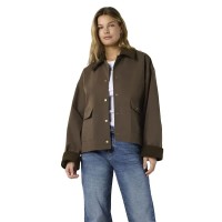 яке,мъжки,якета,дамски,якета,и,палта,noisy,may,nora,corduroy,collar,jacket,brown,(chocolate,brown,dark,brown)