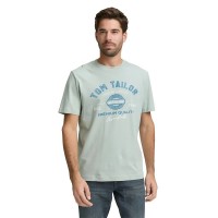 тениска,мъжки,тениски,дамски,тениски,tom,tailor,1037735,logo,short,sleeve,t,shirt,grey,(soft,greyish,green)