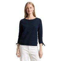 блуза,дамски,блузи,tom,tailor,1047227,sweatshirt,blue,(sky,captain,blue)