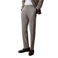 рокля,мъжки,панталони,дамски,панталони,calvin,klein,houndstooth,slim,fit,dress,pants,grey,(bright,white)