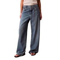 дънки,мъжки,панталони,дамски,панталони,calvin,klein,jeans,lv047e752g,baggy,fit,low,waist,jeans,blue,(overnight,blue)