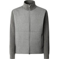 блуза,мъжки,пуловери,дамски,пуловери,hackett,hybrid,full,zip,sweater,grey,(charcoal,grey)