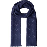 ръкавици,шапки,и,шалове,hackett,polka,dot,border,handkerchief,blue,(navy)