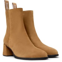 обувки,дамски,боти,camper,kora,heel,boots,refurbished,brown,(brown)