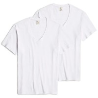 тениска,мъжки,тениски,дамски,тениски,g,star,base,short,sleeve,t,shirt,2,units,refurbished,white,(white)