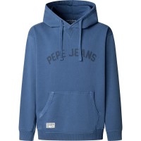 суичър,мъжки,пуловери,pepe,jeans,gio,pm5800145,hoodie,blue,(washed,navy,blue)