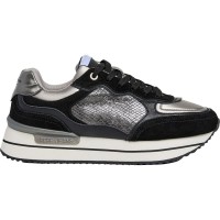 маратонки,мъжки,маратонки,дамски,маратонки,pepe,jeans,rusper,trainers,black,silver,(black)