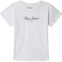 тениска,мъжки,тениски,дамски,тениски,pepe,jeans,genesis,short,sleeve,t,shirt,white,(white)