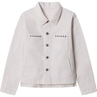 яке,мъжки,якета,дамски,якета,и,палта,pepe,jeans,rebecca,denim,jacket,white,(ecru,studs)