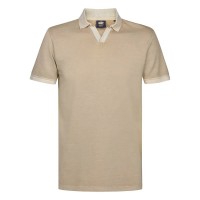 дамски,блузи,с,яка,мъжки,блузи,с,яка,petrol,industries,m,1060,pol910,short,sleeve,polo,beige,(light,tan)