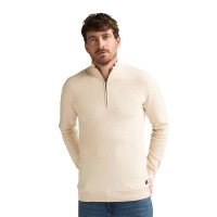 блуза,мъжки,пуловери,дамски,пуловери,petrol,industries,m,1060,kwc204,half,zip,sweater,beige,(seashell)