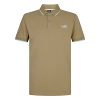 дамски,блузи,с,яка,мъжки,блузи,с,яка,petrol,industries,m,1060,pol113,short,sleeve,polo,green,(light,tan)