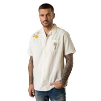 риза,с,къс,ръкав,дамски,ризи,мъжки,ризи,petrol,industries,m,2060,sis425,short,sleeve,shirt,beige,(seashell)