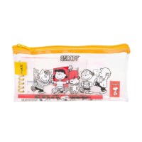ученически,принадлежности,safta,snoopy,22.5x10.5x1,cm,pencil,case,clear,(multicolor)