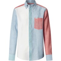 риза,с,дълъг,ръкав,дамски,ризи,мъжки,ризи,façonnable,fm310970,linen,long,sleeve,shirt,blue,(breton,red)