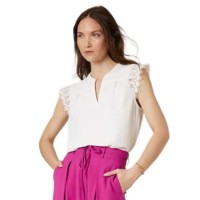 дамски,блузи,deeluxe,mady,sleeveless,blouse,white,(off,white)