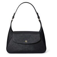 чанта,за,през,рамо,всички,чанти,lauren,schylar,medium,shoulder,bag,black,(black)