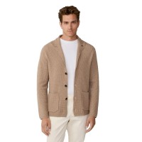 жилетка,мъжки,пуловери,дамски,пуловери,hackett,soft,cardigan,beige,(malt,beige)