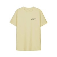 тениска,мъжки,тениски,дамски,тениски,makia,burg,short,sleeve,t,shirt,beige,(light,yellow)