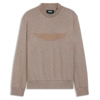 блуза,мъжки,пуловери,boss,soleri,242,10277919,sweatshirt,brown,grey,(open,grey)