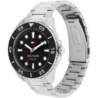 часовник,часовници,tommy,hilfiger,oceanic,42mm,watch,silver,(silver,black)