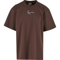 тениска,мъжки,тениски,дамски,тениски,karl,kani,small,signature,essential,short,sleeve,t,shirt,brown,(brown)