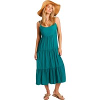 рокля,дамски,поли,и,рокли,protest,cookies,sleeveless,long,dress,green,blue,(peack,green)