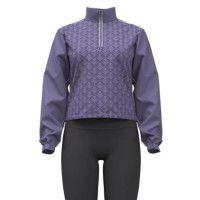 блуза,дамски,блузи,under,armour,golf,drive,1,2,zip,woman,sweatshirt,purple,(purple,luxe,midnight,navy,purple,luxe)