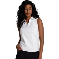 дамски,блузи,с,яка,мъжки,блузи,с,яка,lolë,step,up,sleeveless,polo,white,(white)