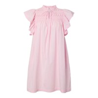 рокля,дамски,поли,и,рокли,yas,lura,short,sleeve,dress,pink,(pink,lady)