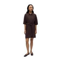 рокля,дамски,поли,и,рокли,object,sanne,2,4,short,sleeve,short,dress,brown,(seal,brown)
