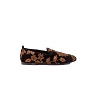 мъжки,обувки,дамски,обувки,dolce,&,gabbana,vaticano,embroidered,leaves,loafers,black,(black)