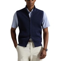 потник,мъжки,пуловери,дамски,пуловери,polo,ralph,lauren,performance,knitted,vest,blue,(refined,navy)