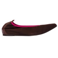 обувки,дамски,обувки,wonders,triana,32,ballet,pumps,brown,(testa)