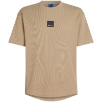 тениска,мъжки,тениски,дамски,тениски,karl,lagerfeld,jeans,b1m17082,waffle,short,sleeve,t,shirt,beige,(twill)