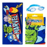 хавлиена,кърпа,хавлии,disney,avengers,towel,blue,(multicolor)