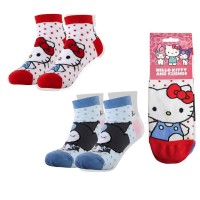 чорапи,мъжки,чорапи,дамски,чорапи,hello,kitty,hello,kitty,socks,2,pairs,multicolor,(multicolor)