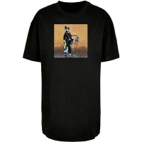 детска,тениска,мъжки,тениски,дамски,тениски,merchcode,brandalised,boy,with,teddy,picture,oversized,short,sleeve,t,shirt,black,(black)