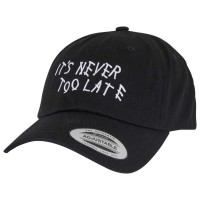 тениска,всички,шапки,mister,tee,never,too,late,cap,black,(black)
